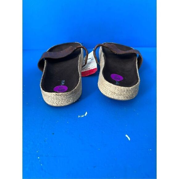 Perlina Bunny Sandals leather size 8.5 - Picture 3 of 6